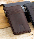 SLIM WALLET (BROWN)