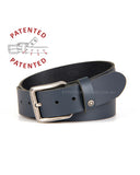 Genuine full grain leather belts, BLUE NAVY 40mm | 1.5 inch BELT
