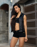 SCOOP VEST (BLACK)