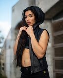 SCOOP VEST (BLACK)
