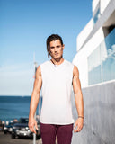 BAMBOO DRAPE TANK (WHITE)