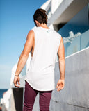 BAMBOO DRAPE TANK (WHITE)