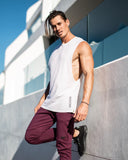 BAMBOO DRAPE TANK (WHITE)