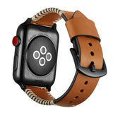 Outback Leather Apple Watch Band (Tan)