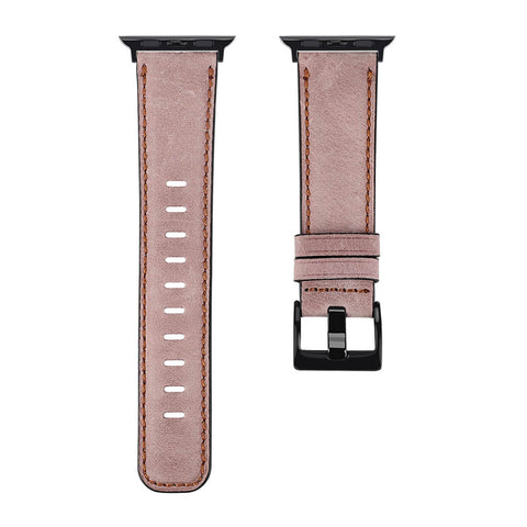 Antique Leather Apple Watch Band (Antique Pink)
