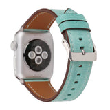 Sorrento Leather Apple Watch Band (Turquoise)