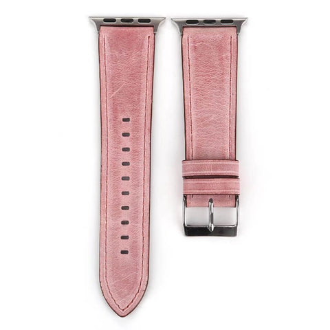 Sorrento Leather Apple Watch Band (Baby Pink)
