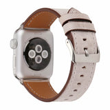Sorrento Leather Apple Watch Band (White)