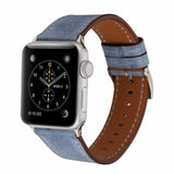Sorrento Leather Apple Watch Band (Blue)
